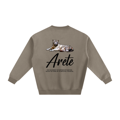 Signature Black Text Sweatshirt - ARETE