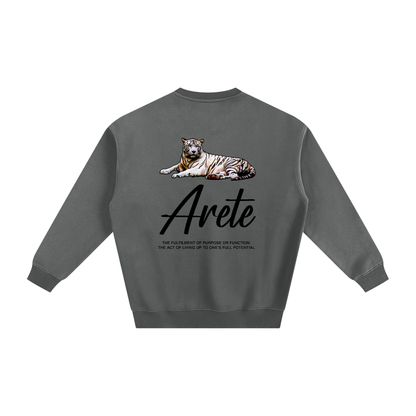 Signature Black Text Sweatshirt - ARETE