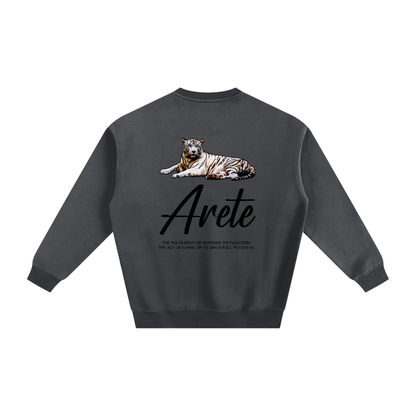 Signature Black Text Sweatshirt - ARETE
