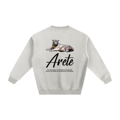 Signature Black Text Sweatshirt - ARETE