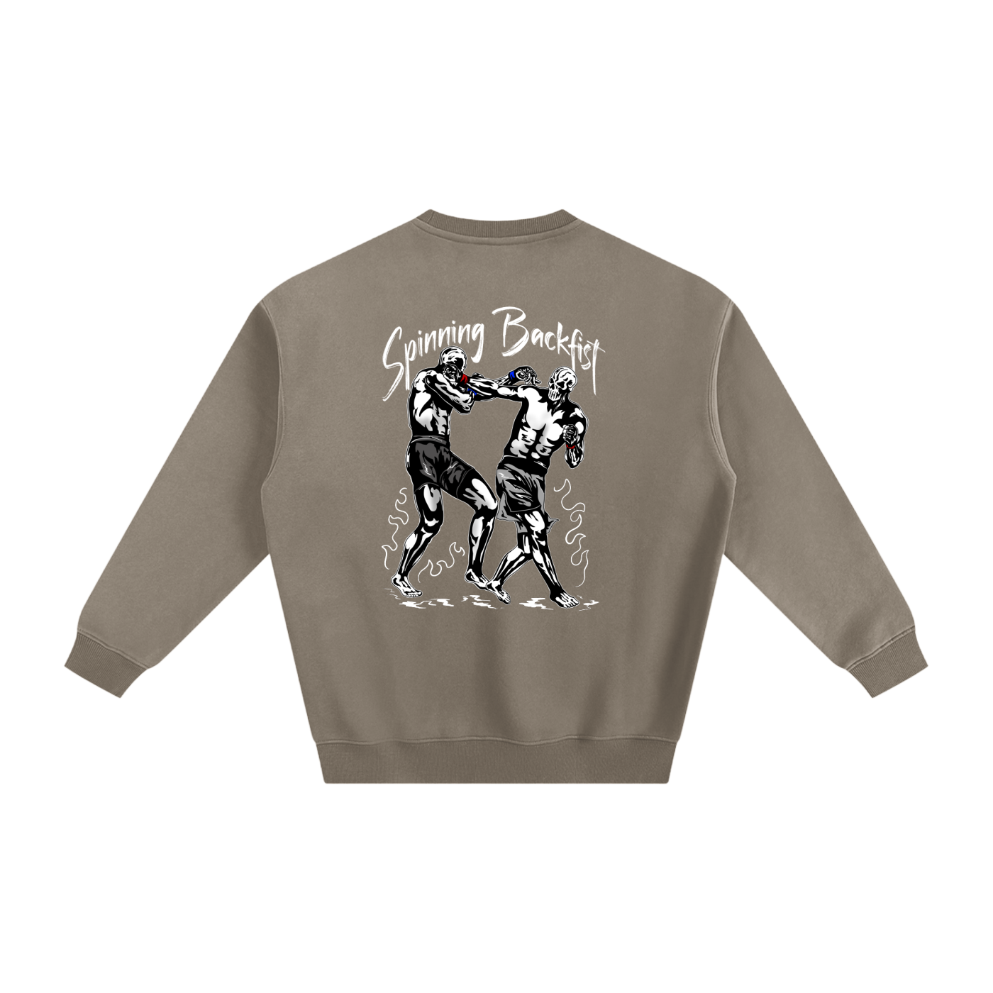 Spinning Backfist Sweatshirt - ARETE