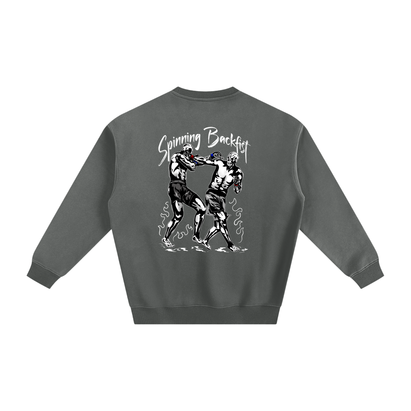 Spinning Backfist Sweatshirt - ARETE
