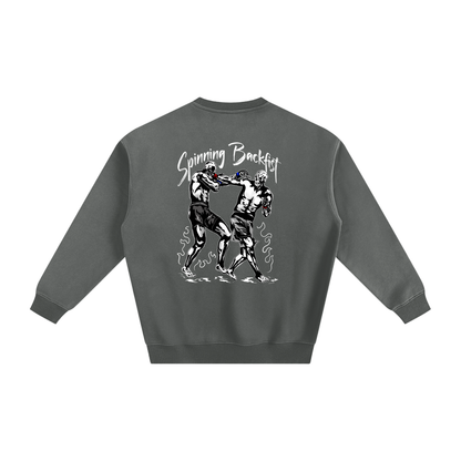 Spinning Backfist Sweatshirt - ARETE