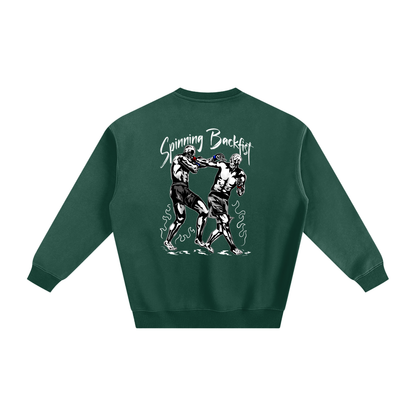 Spinning Backfist Sweatshirt - ARETE