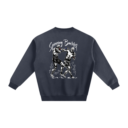 Spinning Backfist Sweatshirt - ARETE