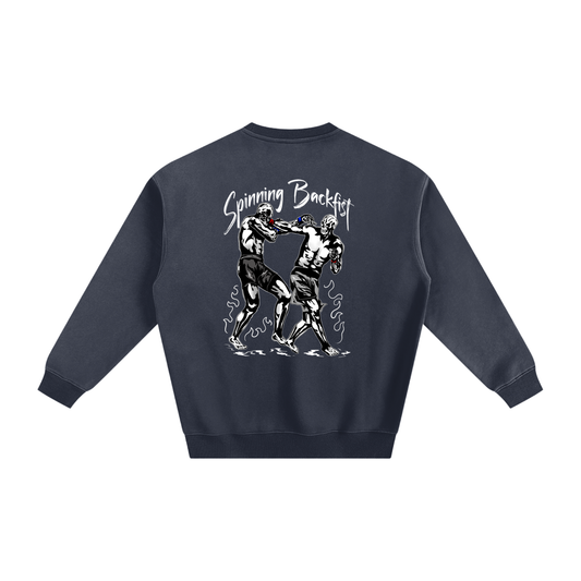 Spinning Backfist Sweatshirt - ARETE