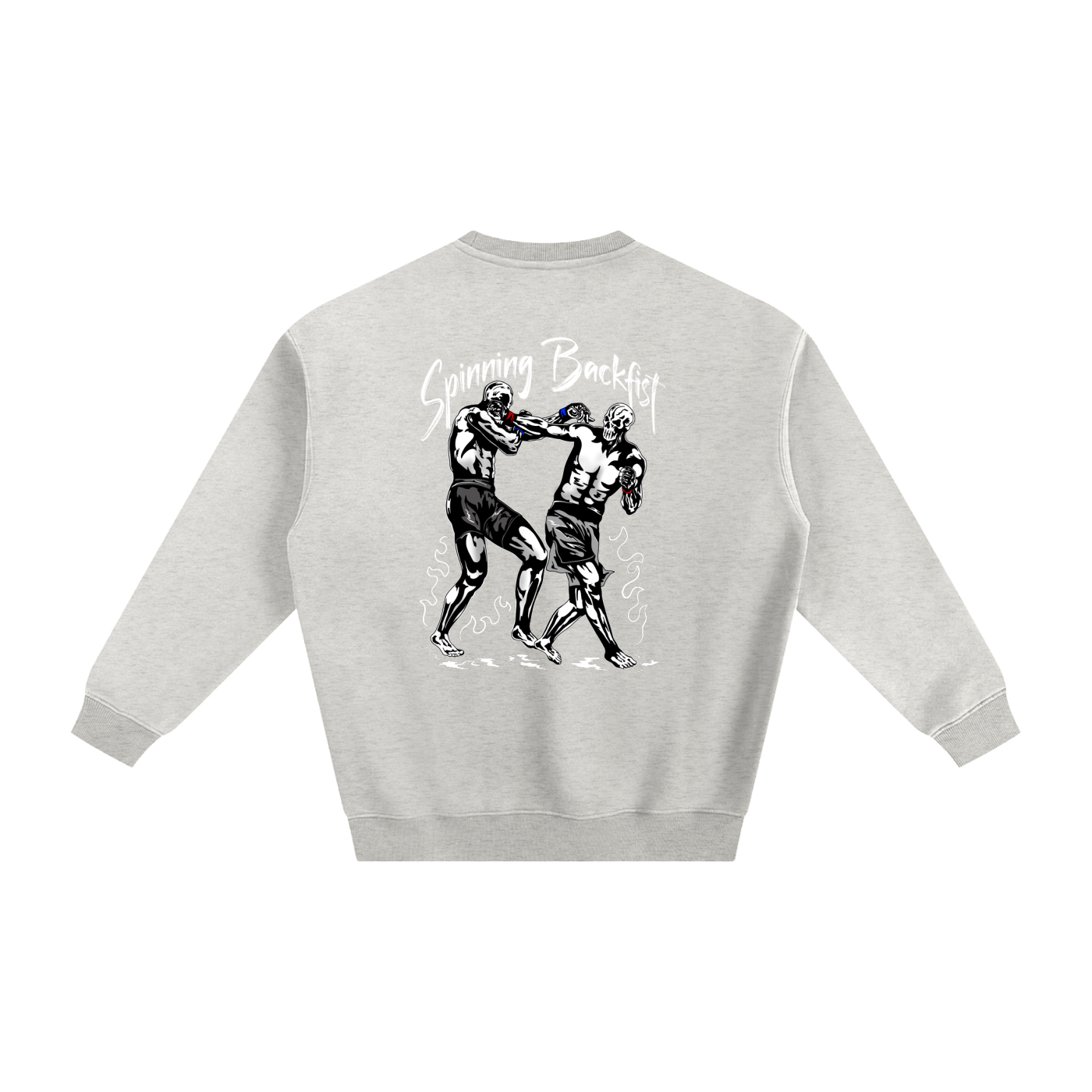 Spinning Backfist Sweatshirt - ARETE