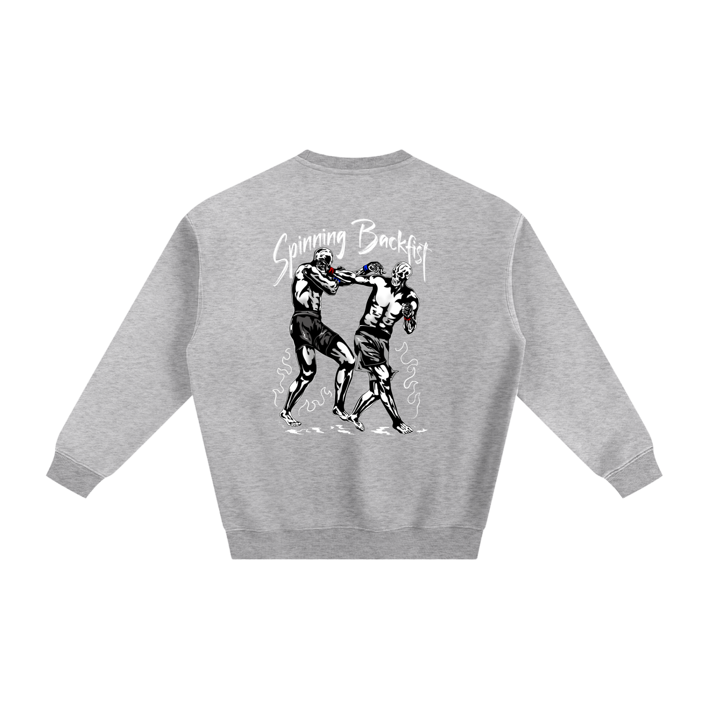 Spinning Backfist Sweatshirt - ARETE
