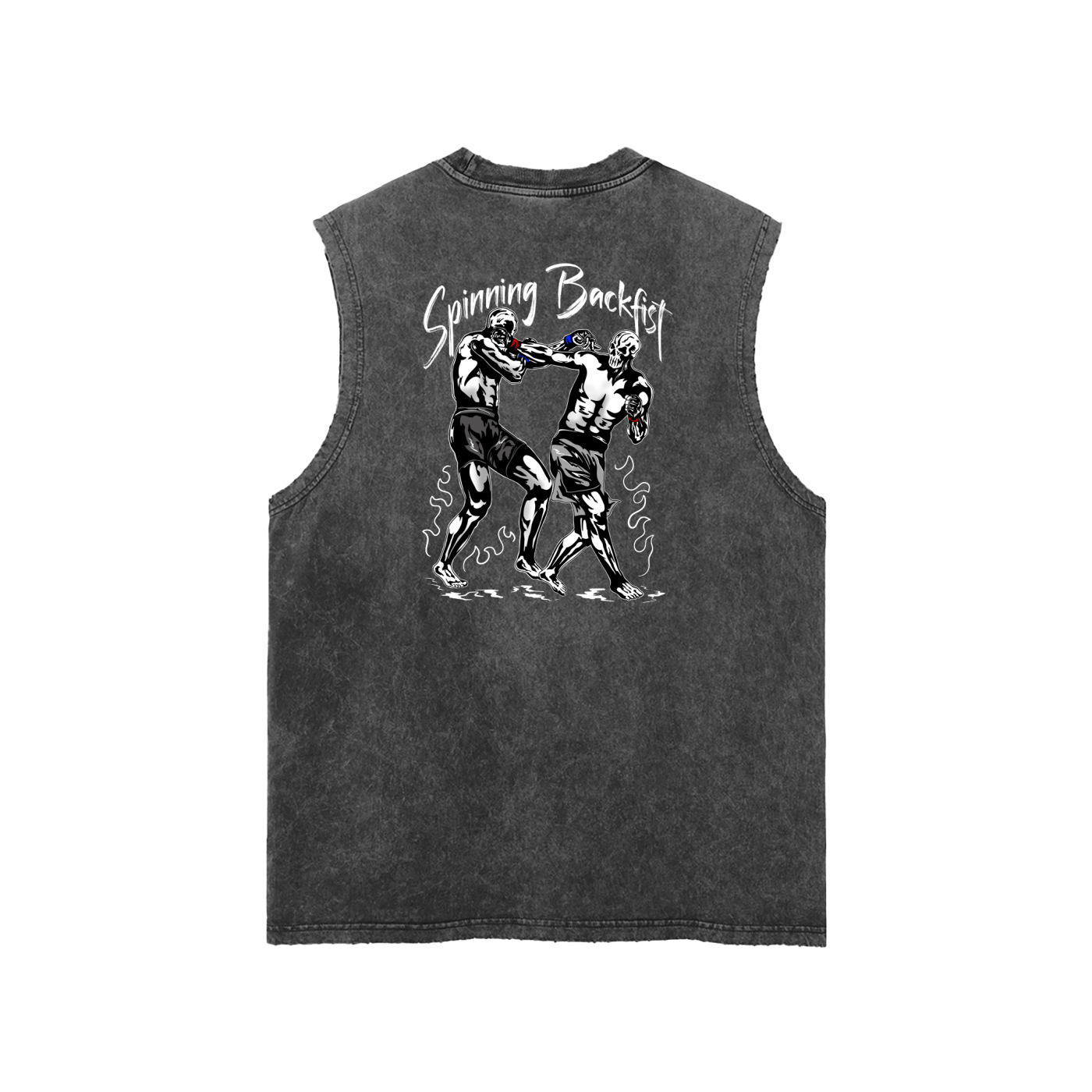 Spinning Backfist Tank Top - ARETE