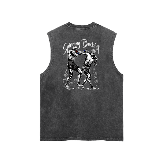 Spinning Backfist Tank Top - ARETE