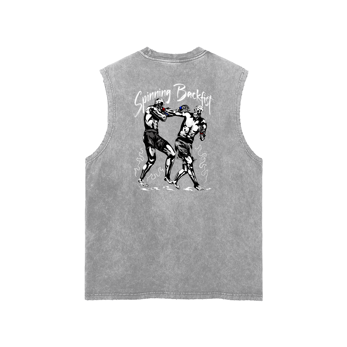 Spinning Backfist Tank Top - ARETE