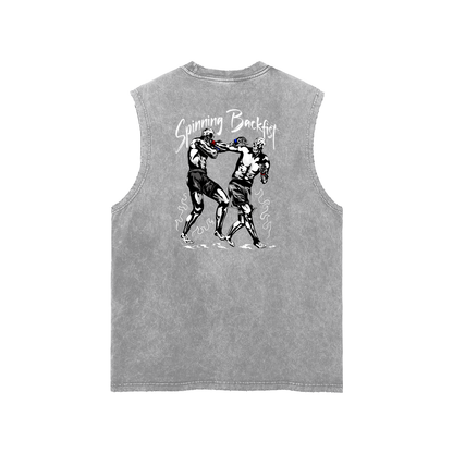 Spinning Backfist Tank Top - ARETE
