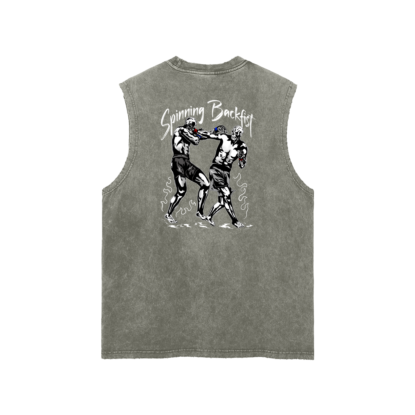 Spinning Backfist Tank Top - ARETE