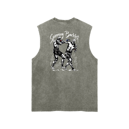 Spinning Backfist Tank Top - ARETE