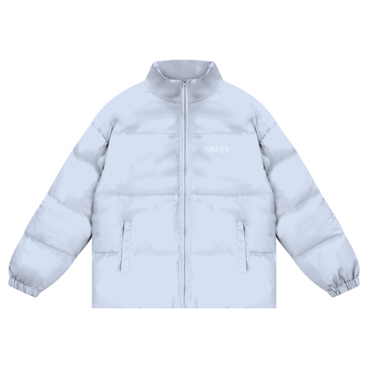 ARETE Unisex Zipper Puffer Coat