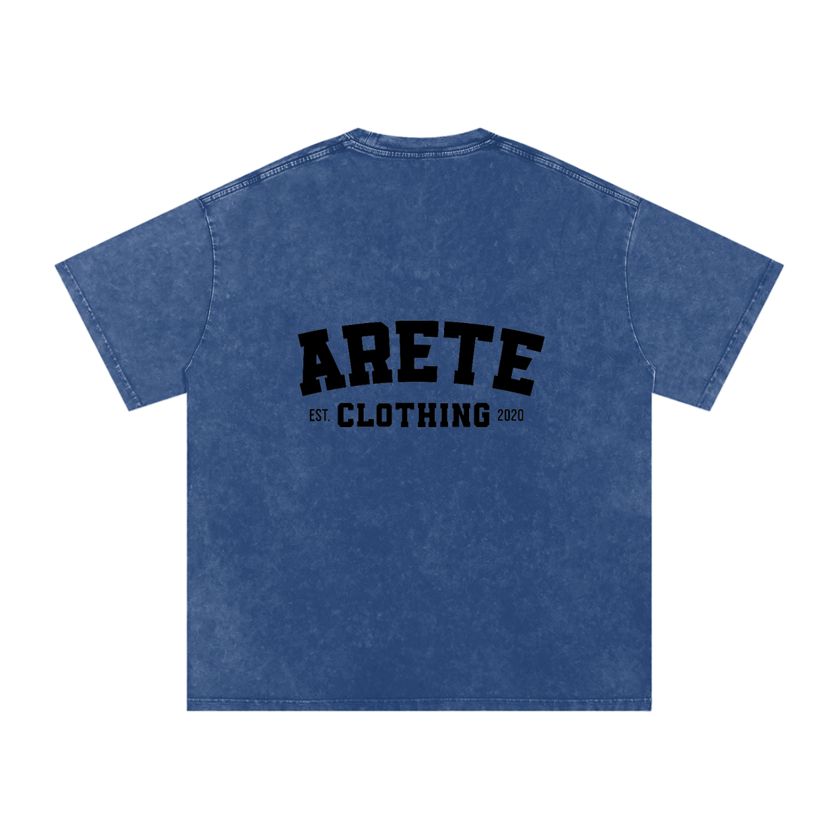 NEW - Classic Black Text T-Shirt - ARETE