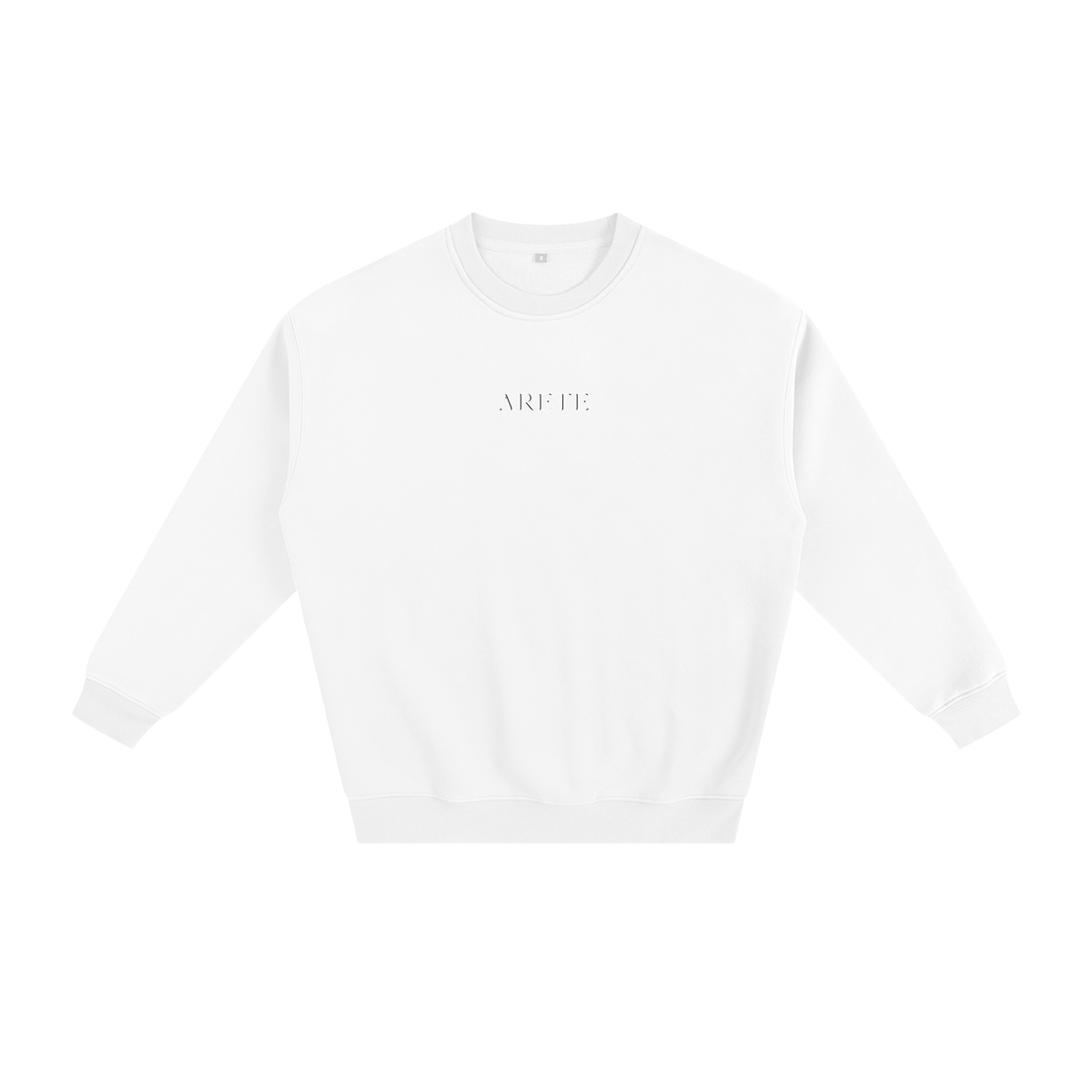 Fight Club Black Text Sweatshirt - ARETE