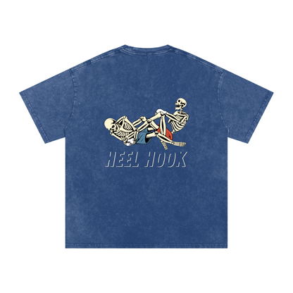NEW - Heel Hook Beige Text T-Shirt - ARETE