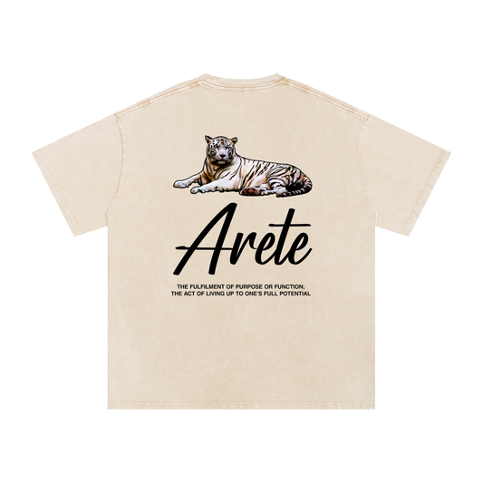 NEW - Signature Black Text T-Shirt - ARETE