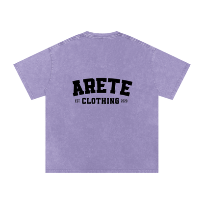 NEW - Classic Black Text T-Shirt - ARETE