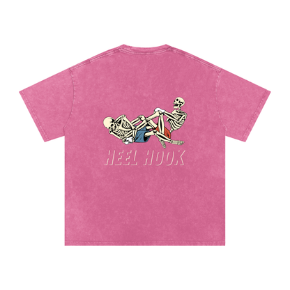 NEW - Heel Hook Beige Text T-Shirt - ARETE