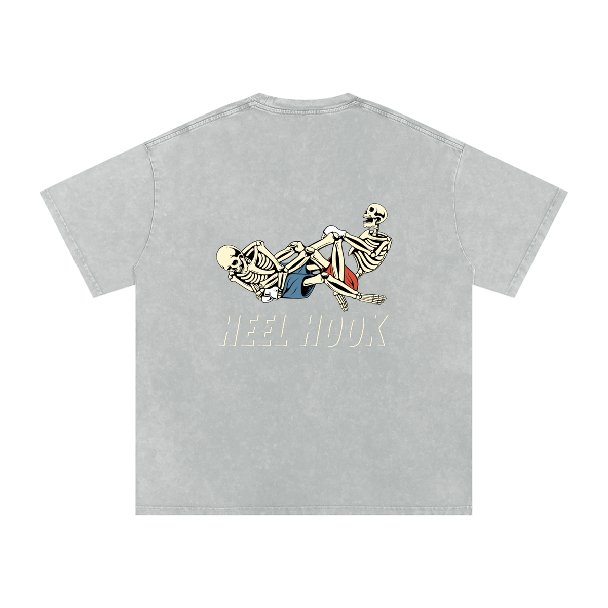NEW - Heel Hook Beige Text T-Shirt - ARETE