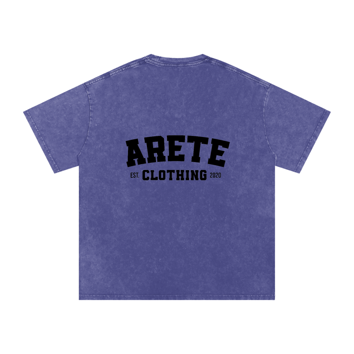 NEW - Classic Black Text T-Shirt - ARETE