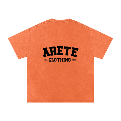 NEW - Classic Black Text T-Shirt - ARETE