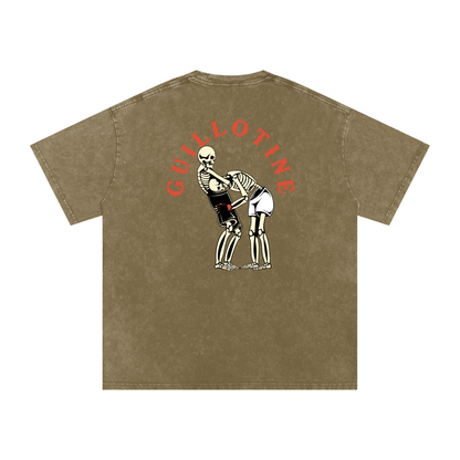 NEW - Guillotine Red Text T-Shirt - ARETE