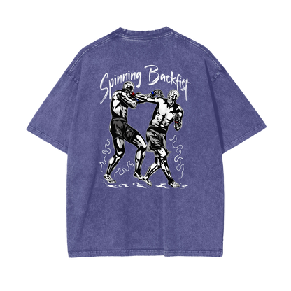 Spinning Backfist T-shirt - ARETE