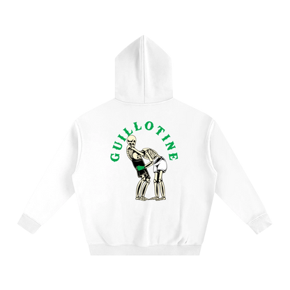 Guillotine Green Text Hoodie - ARETE