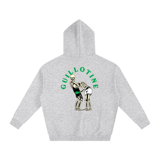 Guillotine Green Text Hoodie - ARETE