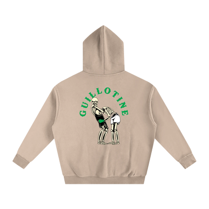 Guillotine Green Text Hoodie - ARETE