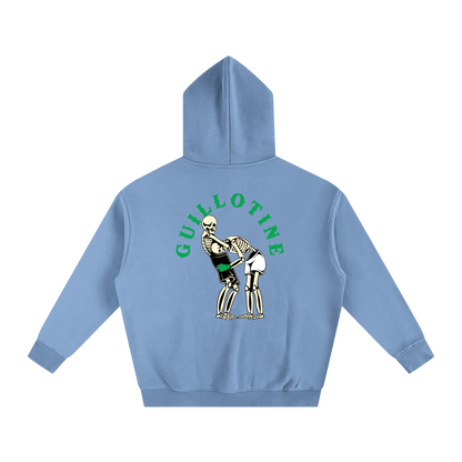 Guillotine Green Text Hoodie - ARETE