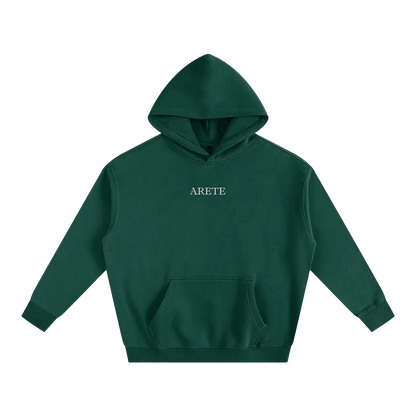Guillotine Green Text Hoodie - ARETE