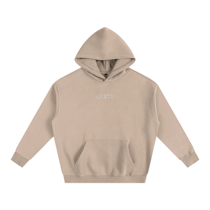 Heel Hook Black Text Hoodie - ARETE