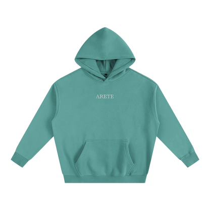 Heel Hook Black Text Hoodie - ARETE