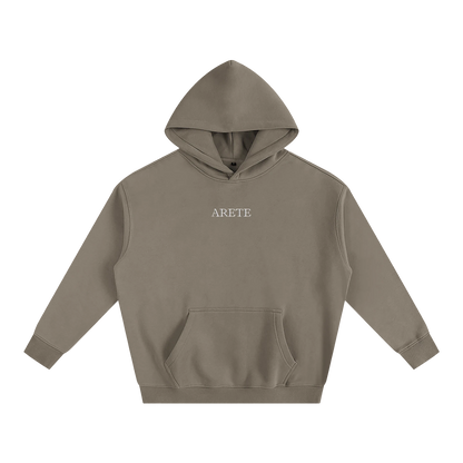 Heel Hook Black Text Hoodie - ARETE