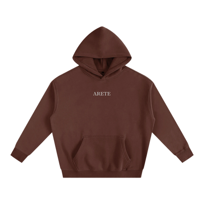 Heel Hook Black Text Hoodie - ARETE