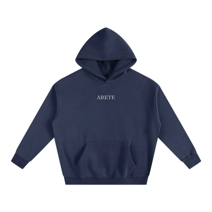 Heel Hook Black Text Hoodie - ARETE