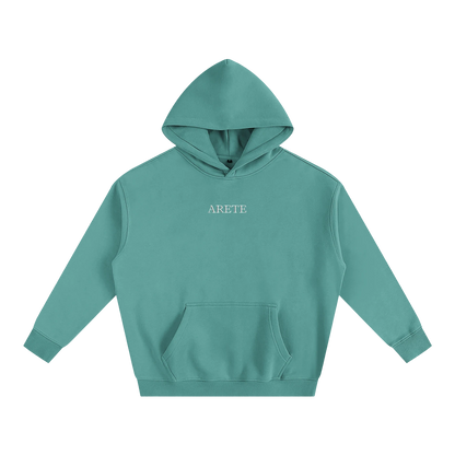 Heel Hook White Text Hoodie - ARETE