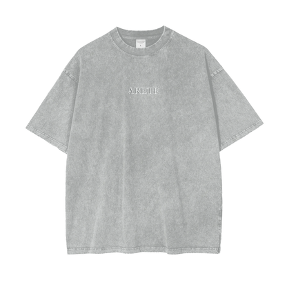 Heel Hook White Text T-shirt - ARETE