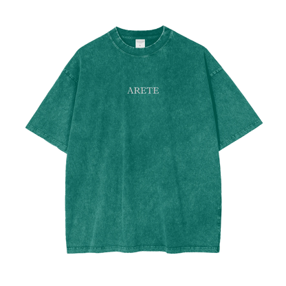 Heel Hook White Text T-shirt - ARETE