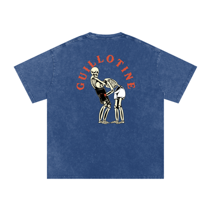 NEW - Guillotine Red Text T-Shirt - ARETE