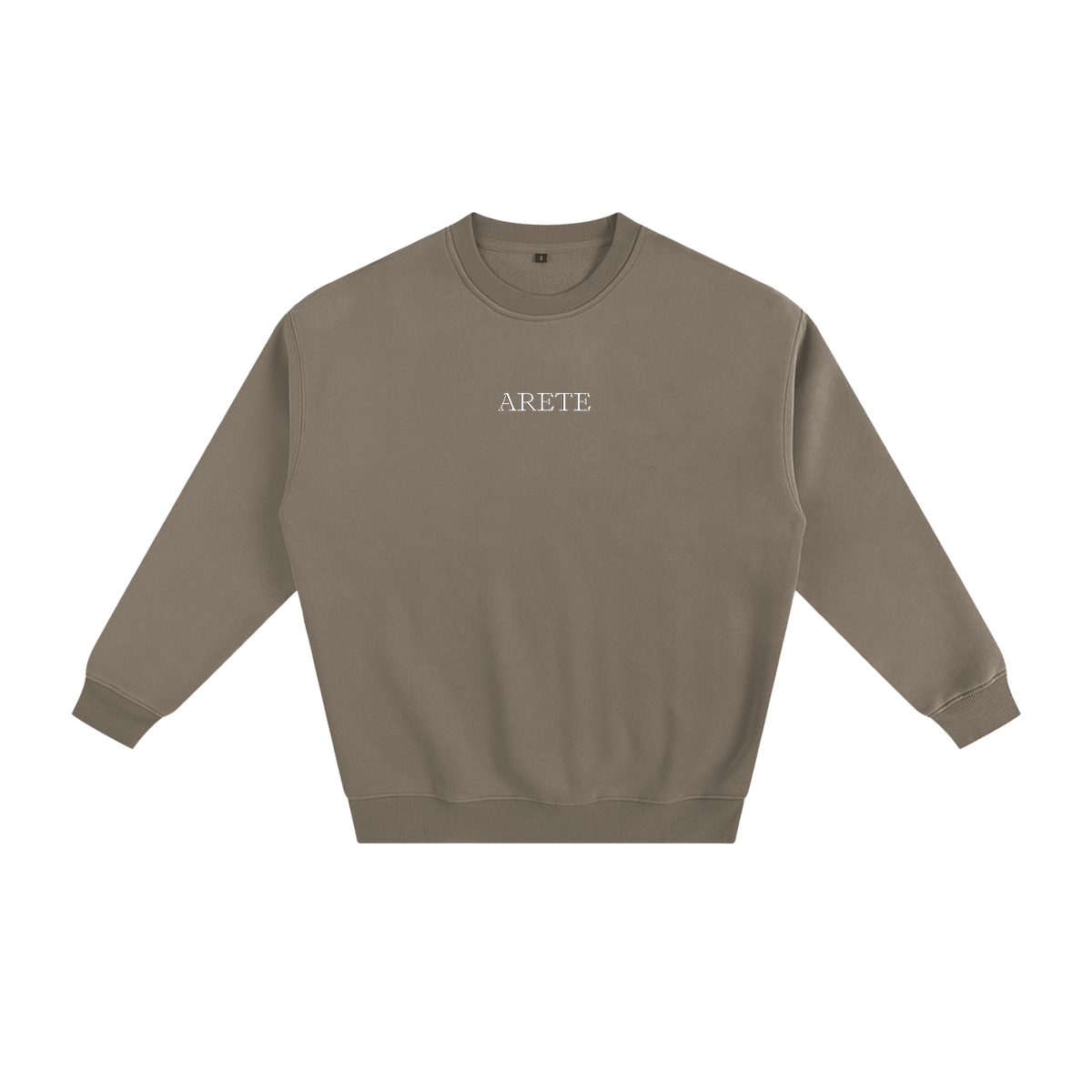 Always Fighting Black Text Sweatshirt - ARETE