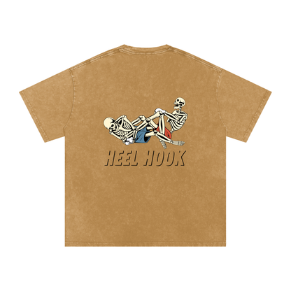 NEW - Heel Hook Black Text T-Shirt - ARETE