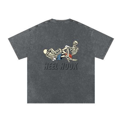 NEW - Heel Hook Black Text T-Shirt - ARETE