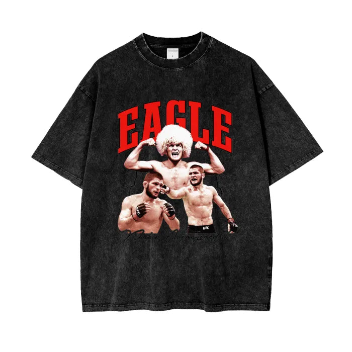 Eagle Dark Text T-shirt - ARETE
